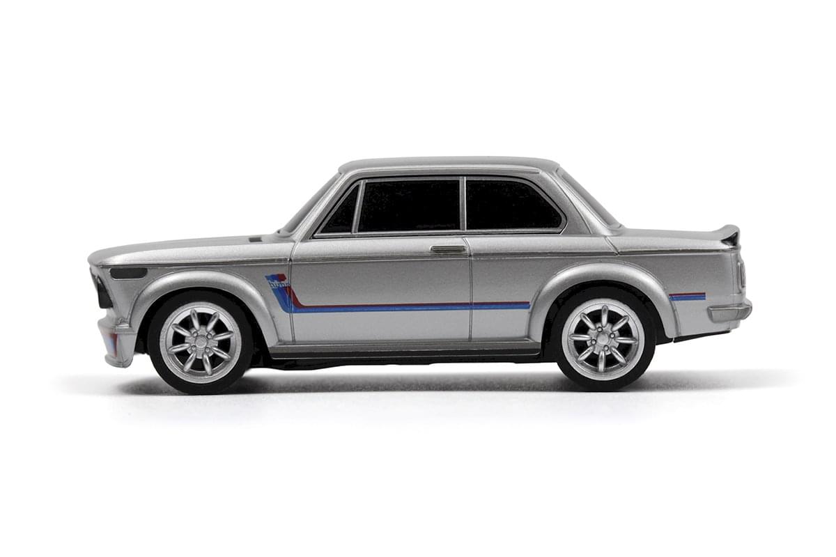 HPI 1/64 Racing nano-TTR 2002 BMW M3 E30 Warsteiner argent (uniquement voiture) 161403 - Breizh Modélisme.
