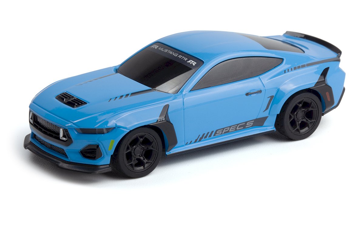 HPI Racing nano-TTR Ford Mustang RTR Spec 5 1/64 bleu – 161429