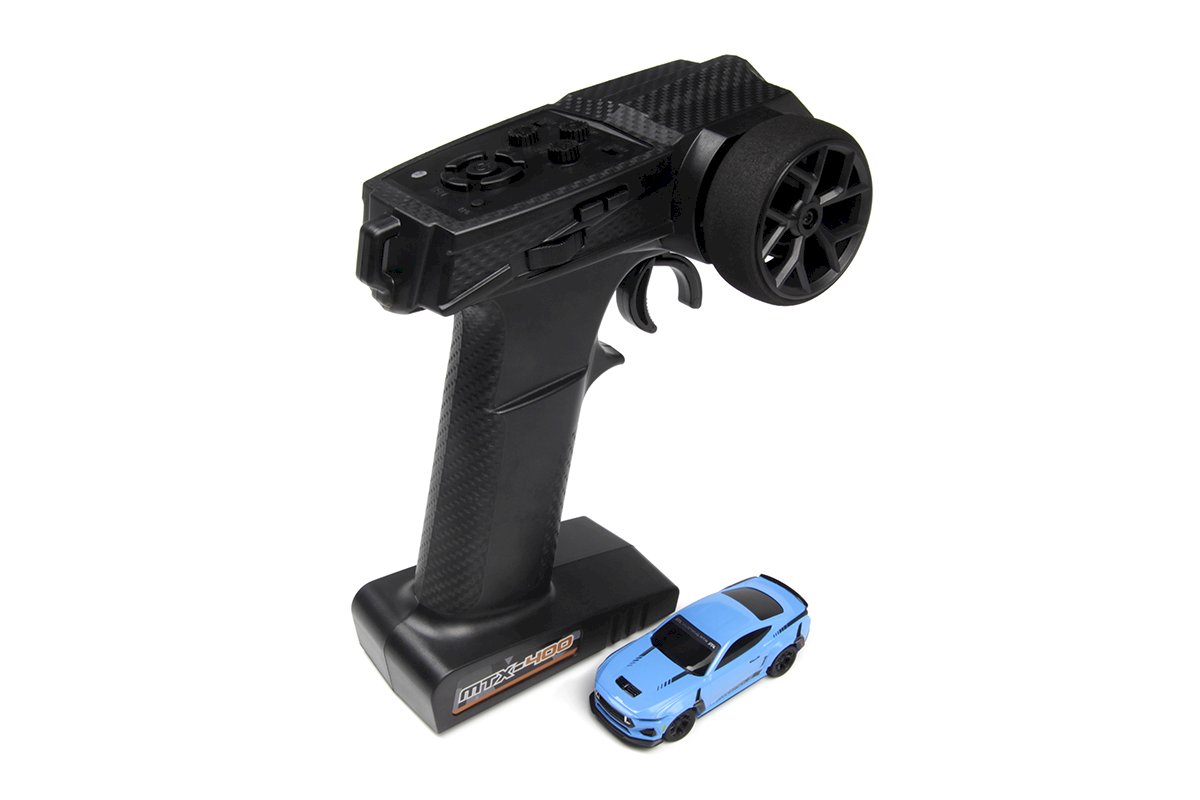 HPI Racing nano-TTR Ford Mustang RTR Spec 5 1/64 bleu – 161429