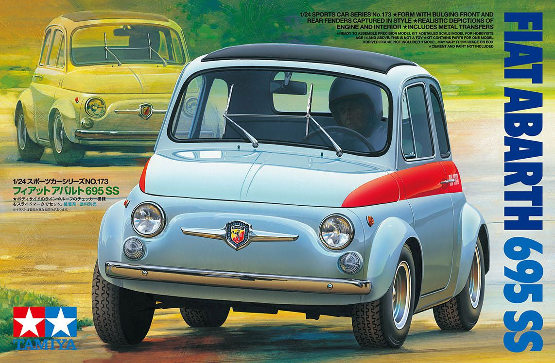 Maquette Tamiya Fiat Abarth 695 SS 1/24 - 24173
