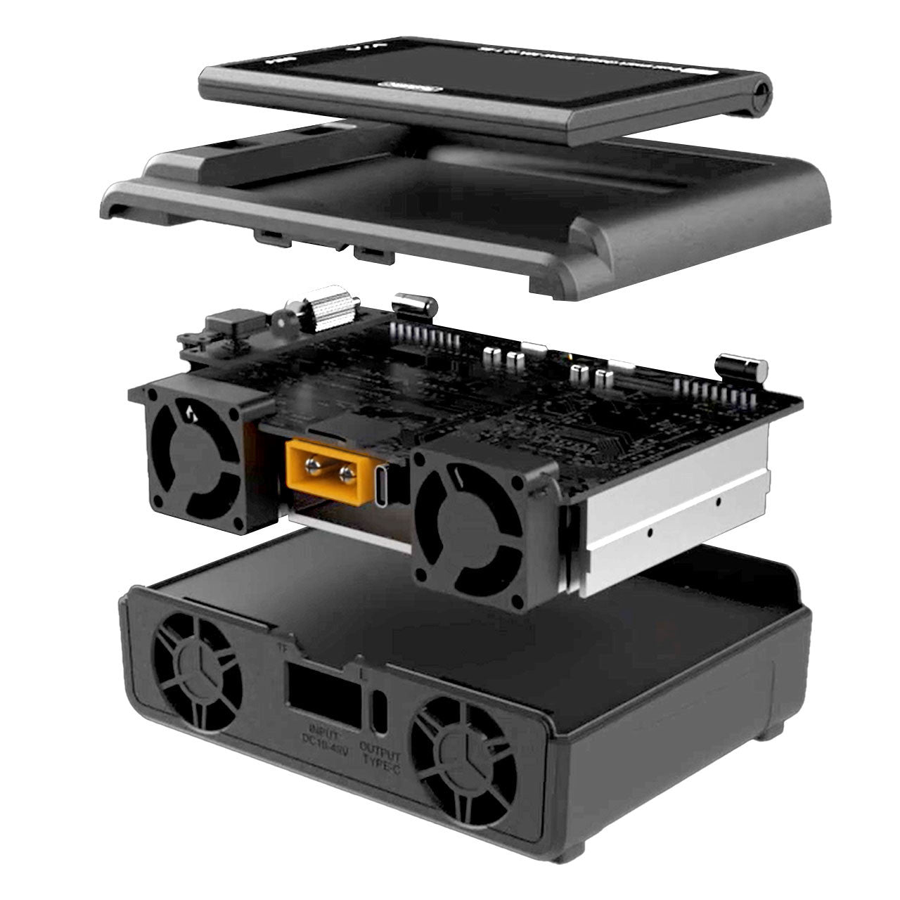 Chargeur Lipo ToolkitRC M8D 1-8S 30A 2 canaux DC 10-49V - TK13000