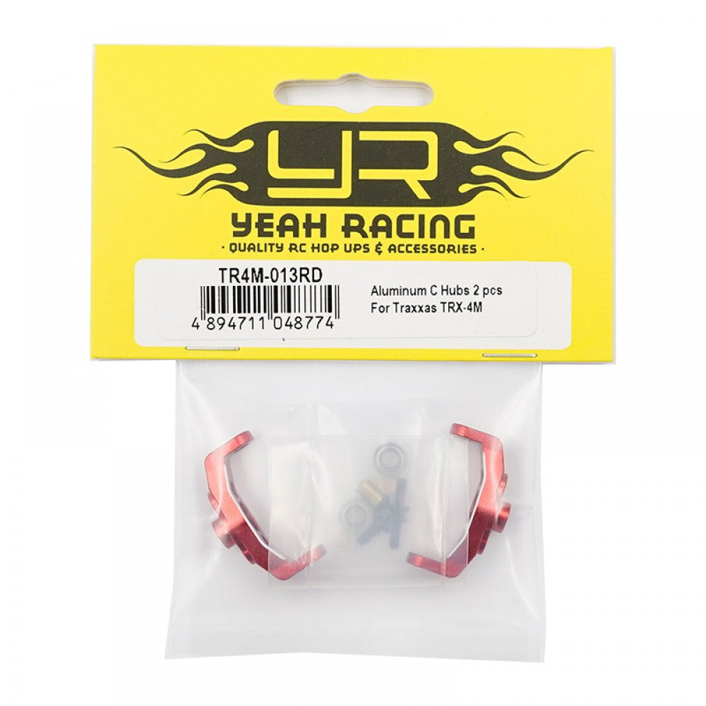 Moyeux C en aluminium 2 pièces pour TRX-4M Yeah Racing