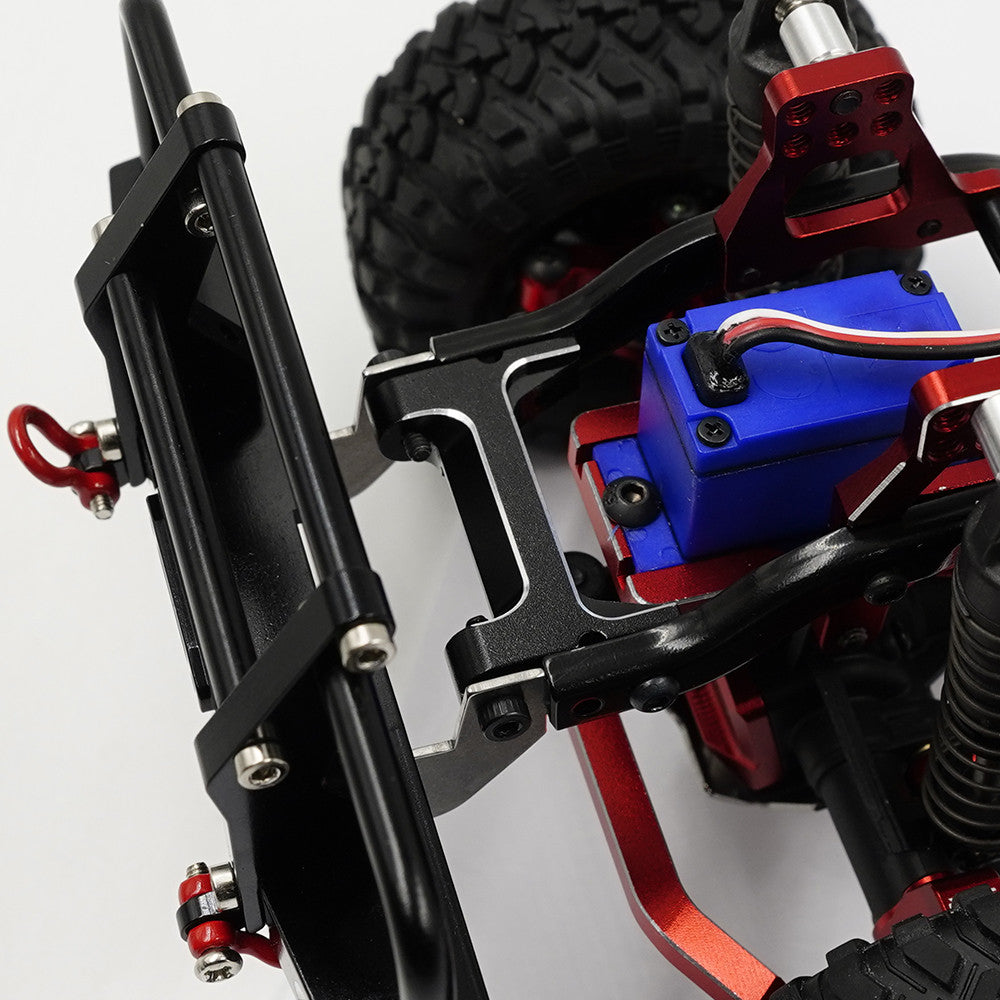 Support de pare-chocs en aluminium 2 pièces (F & R) pour TRX-4M Yeah Racing