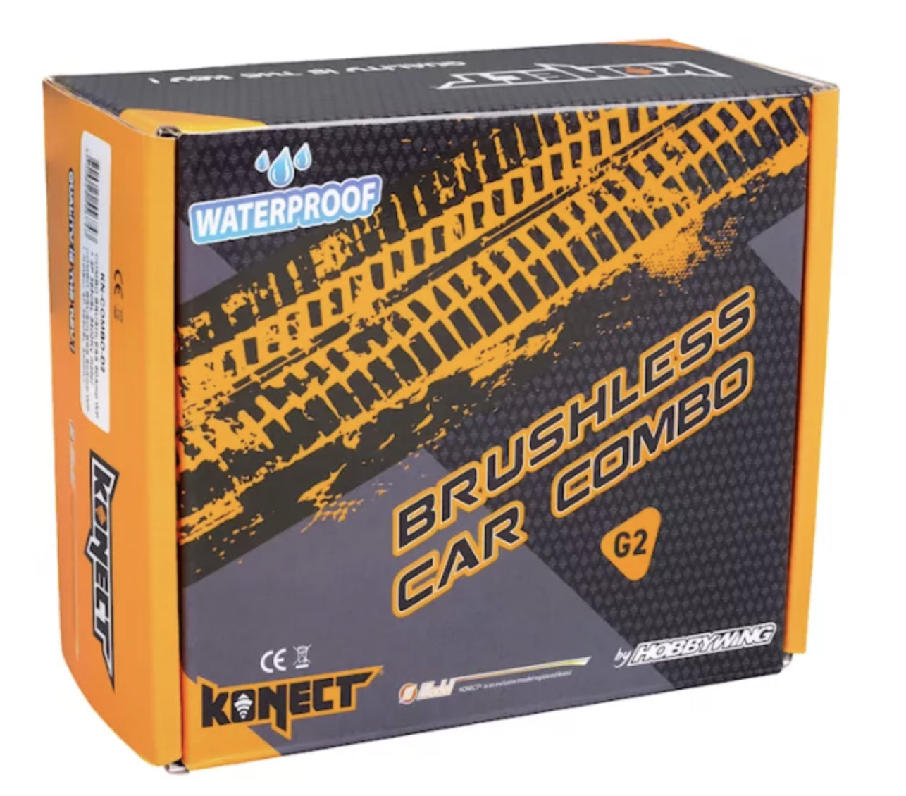 Combo brushless 60Amp WP + moteur 4P 3650SL 5400Kv - KN-COMBO-D5
