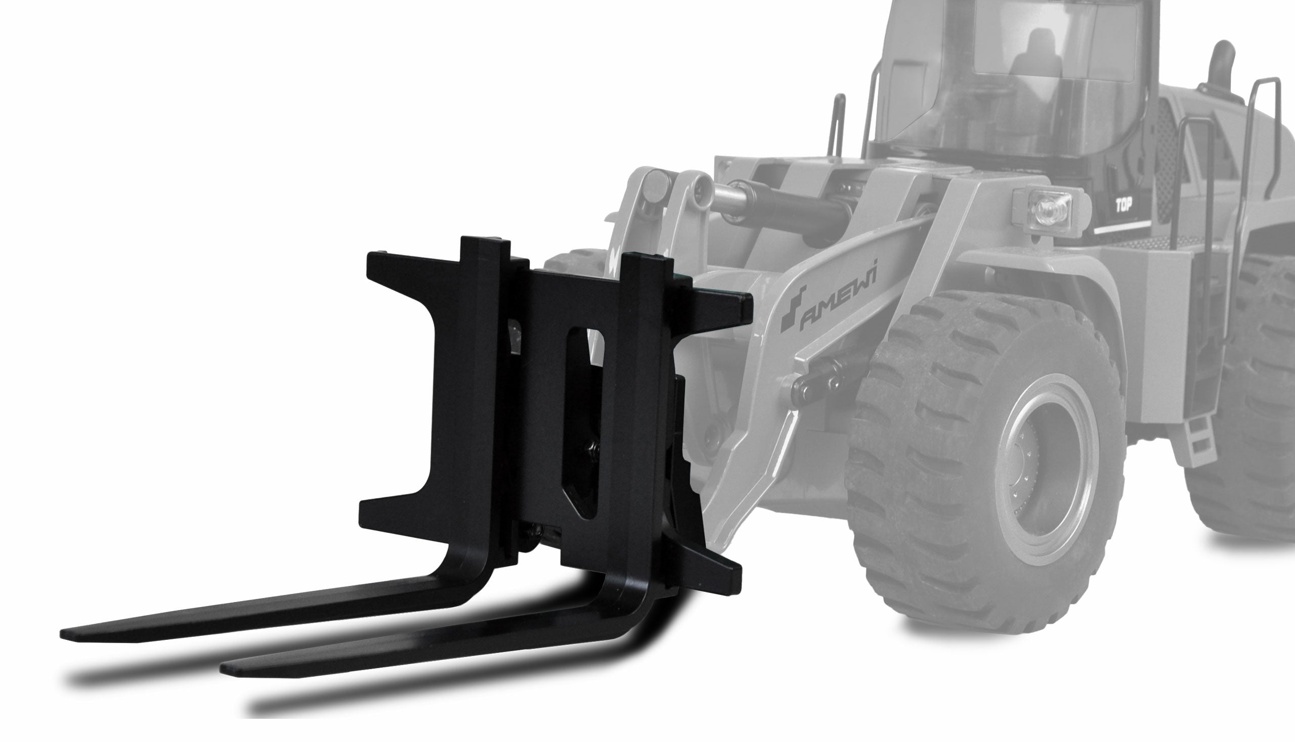 Attache rapide avec fourche pour chargeuse sur pneus G48XE - 28138
