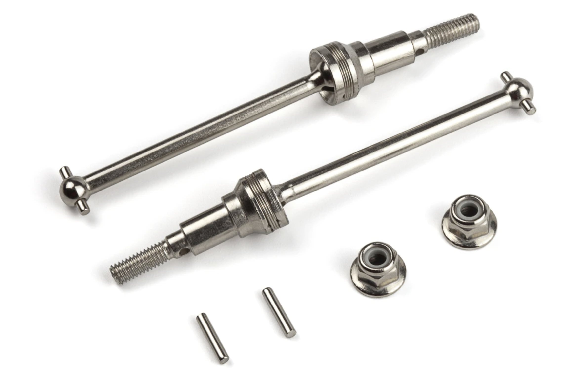 2 arbres de transmission avant CVD en métal Blackzon Slyder - 540067