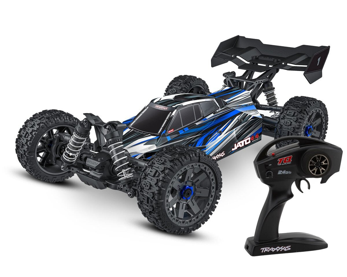 Traxxas Buggy 1/8 Jato 4x4 BL-2S RTR 90154-4 bleu