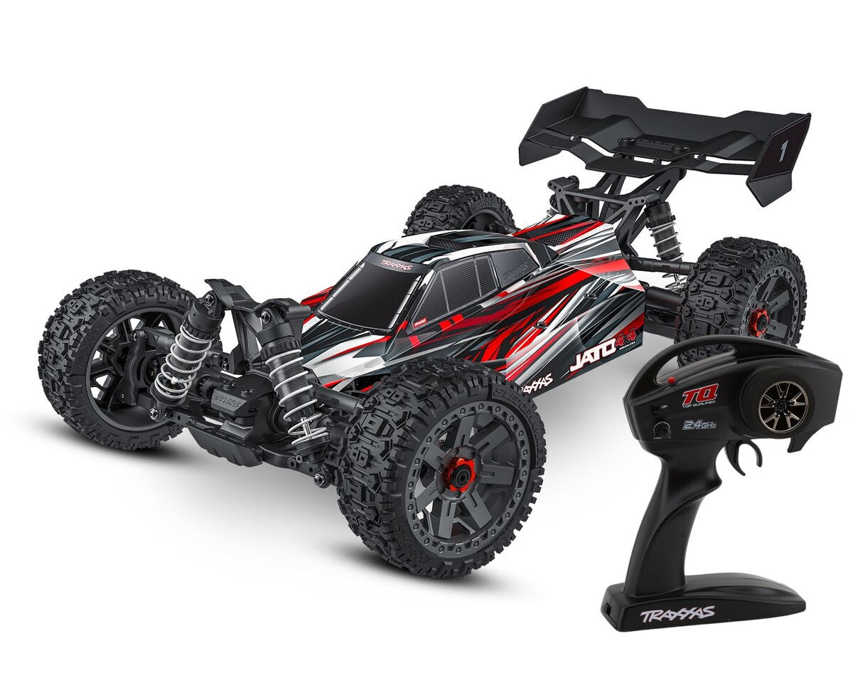 Traxxas Buggy 1/8 Jato 4x4 BL-2S RTR 90154-4 rouge