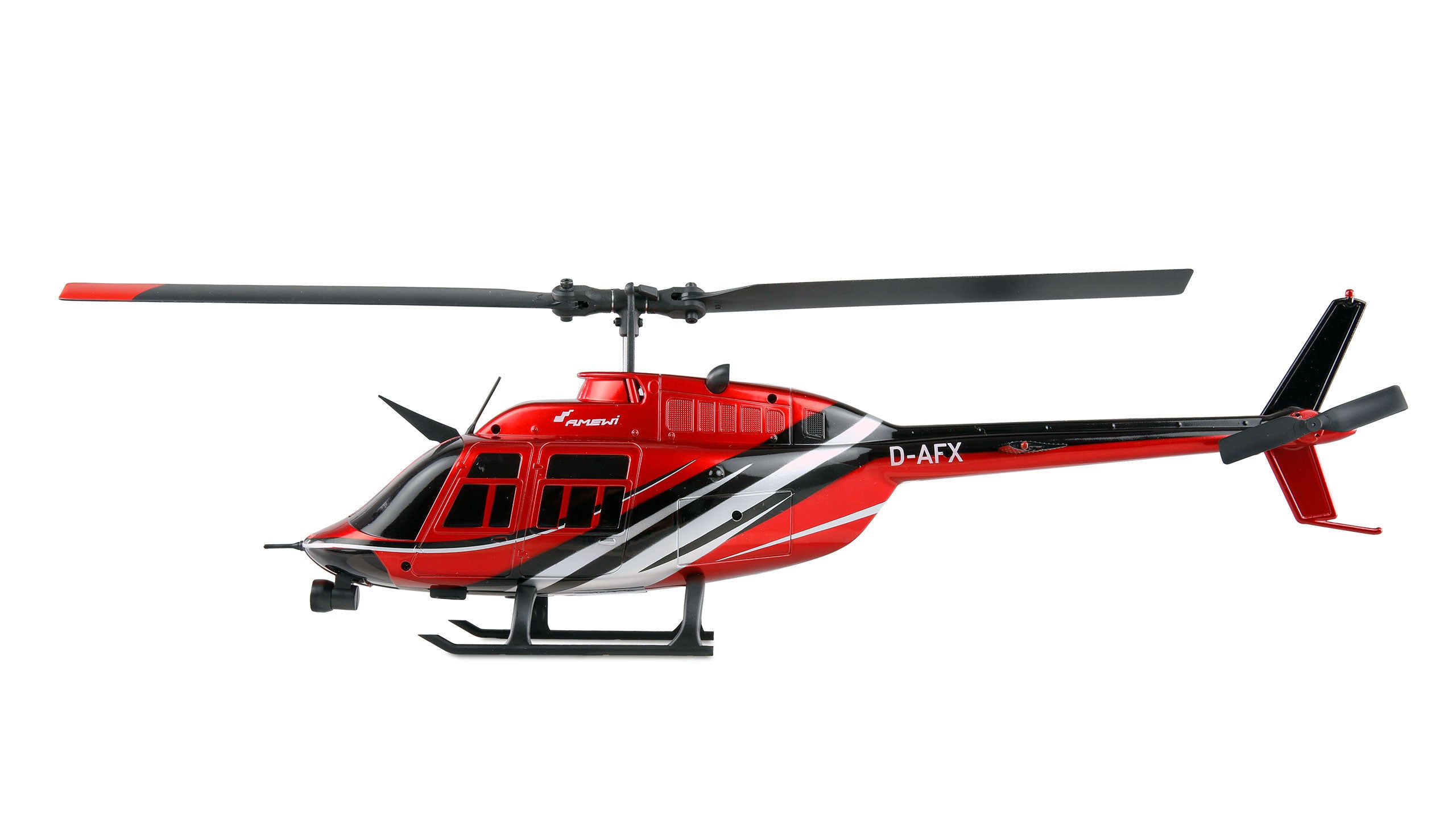 Hélicoptère Bell 206B Jet Ranger 6 canaux 6G RTF - 25342