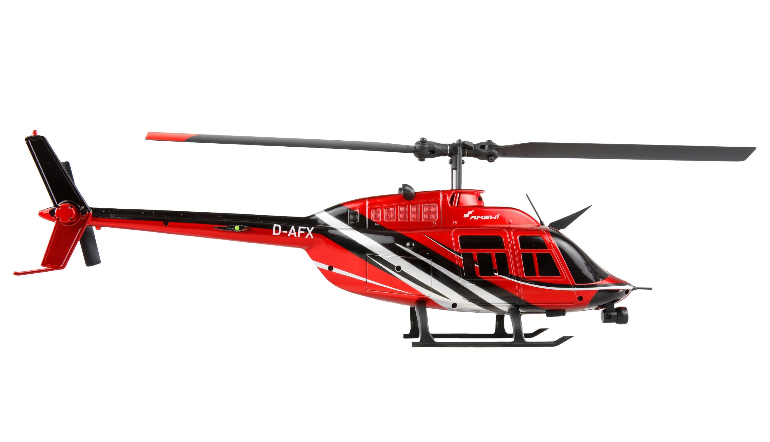 Hélicoptère Bell 206B Jet Ranger 6 canaux 6G RTF - 25342