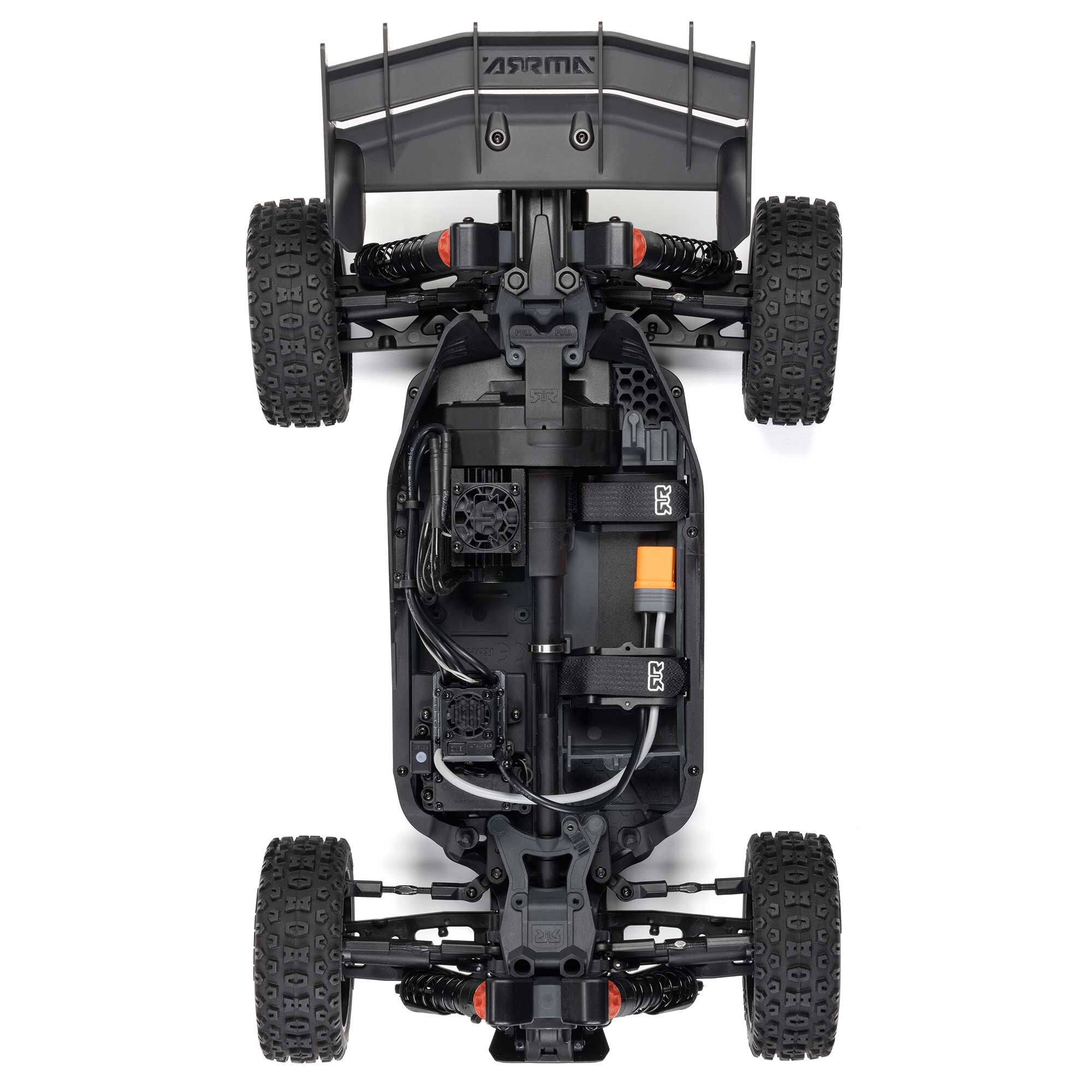 Arrma Buggy 4X4 Typhon brushless 223S BLX 1/8 avec DSC RTR jaune - ARA4306V4T2