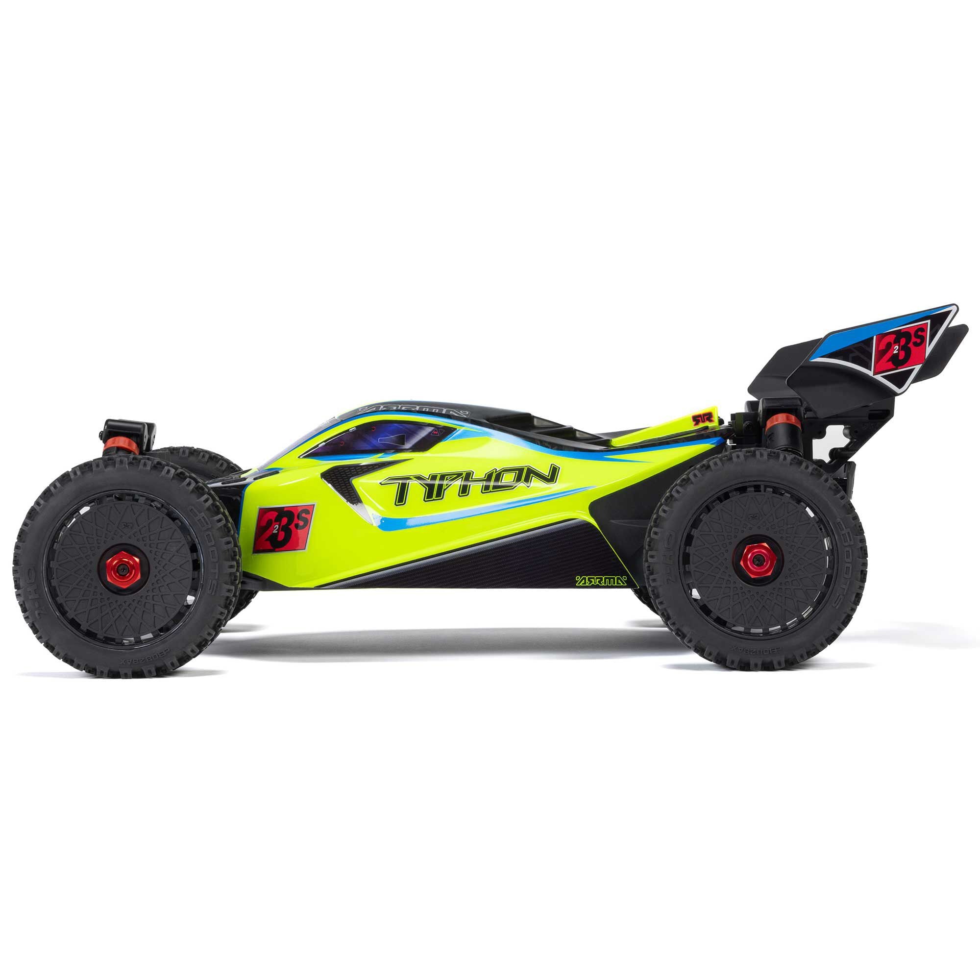 Arrma Buggy 4X4 Typhon brushless 223S BLX 1/8 avec DSC RTR jaune - ARA4306V4T2