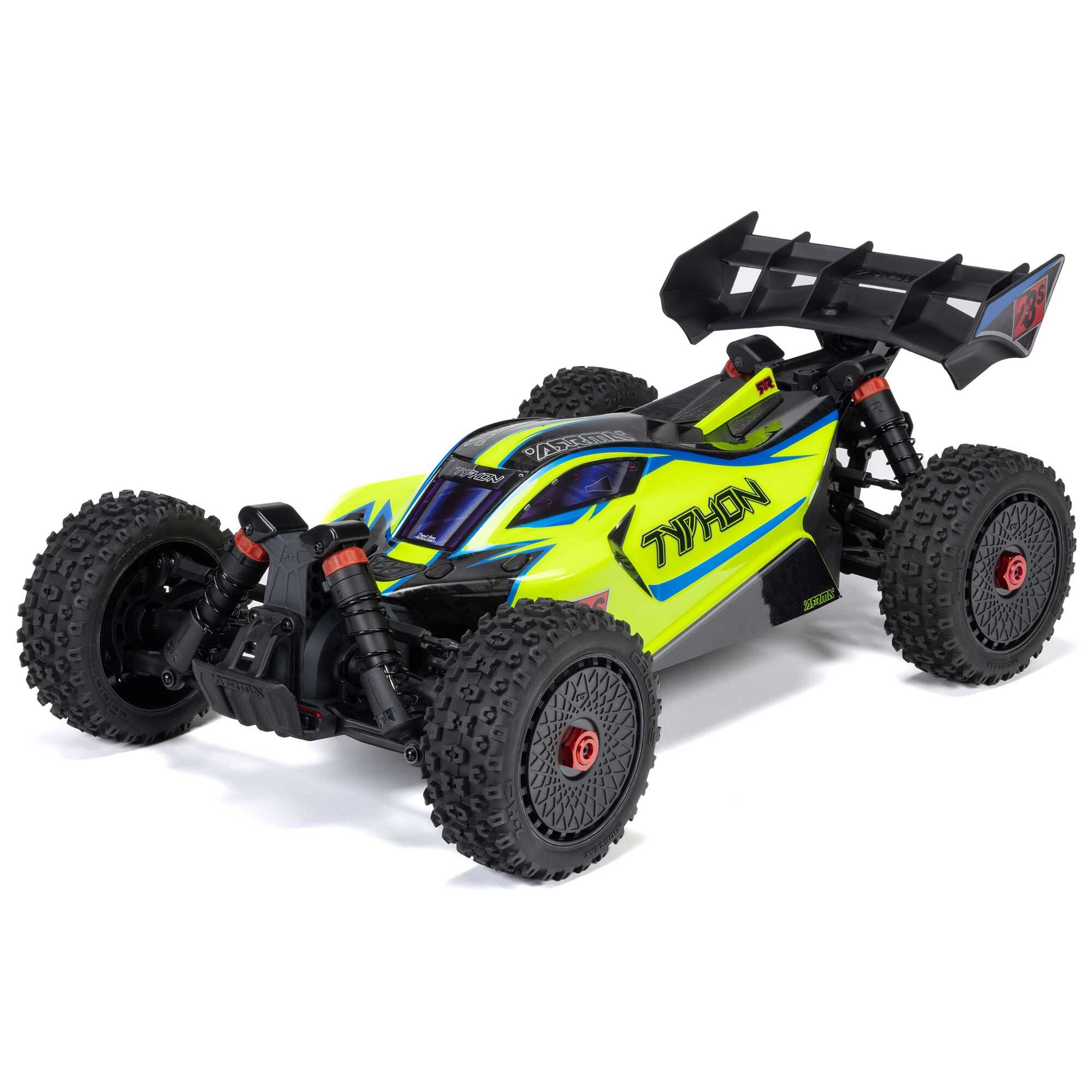 Arrma Buggy 4X4 Typhon brushless 223S BLX 1/8 avec DSC RTR jaune - ARA4306V4T2