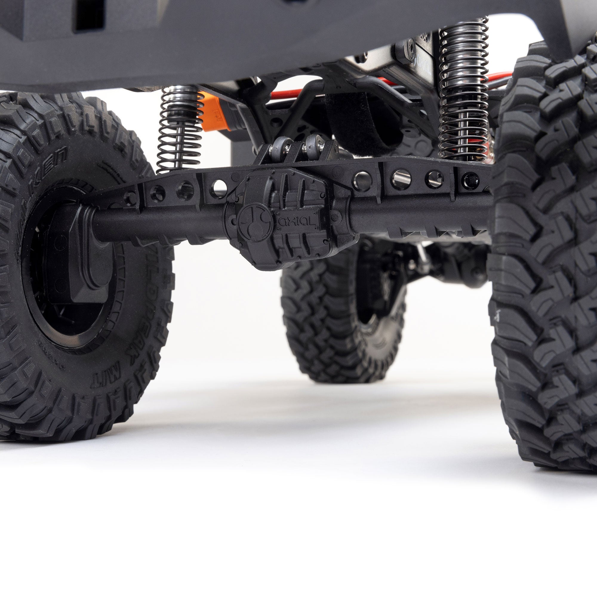 Rock crawler 1/10 SCX10 III Base Camp 4X4 RTR gris AXI-1375T2