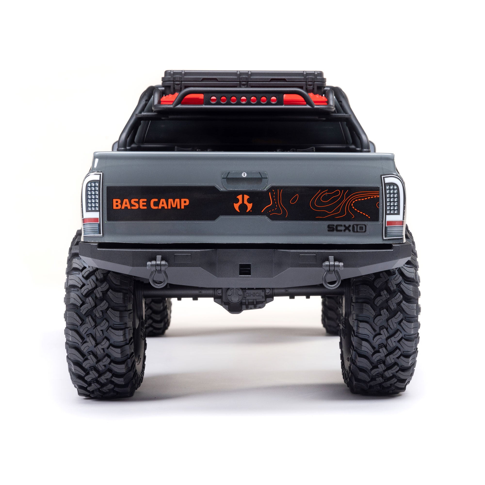 Rock crawler 1/10 SCX10 III Base Camp 4X4 RTR gris AXI-1375T2