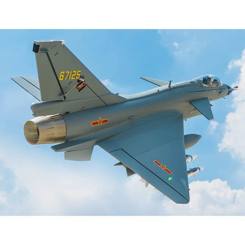 Jet 1/17 EDF J10 PNP gris (avec reflex V3) env 1m - FMS149-GY