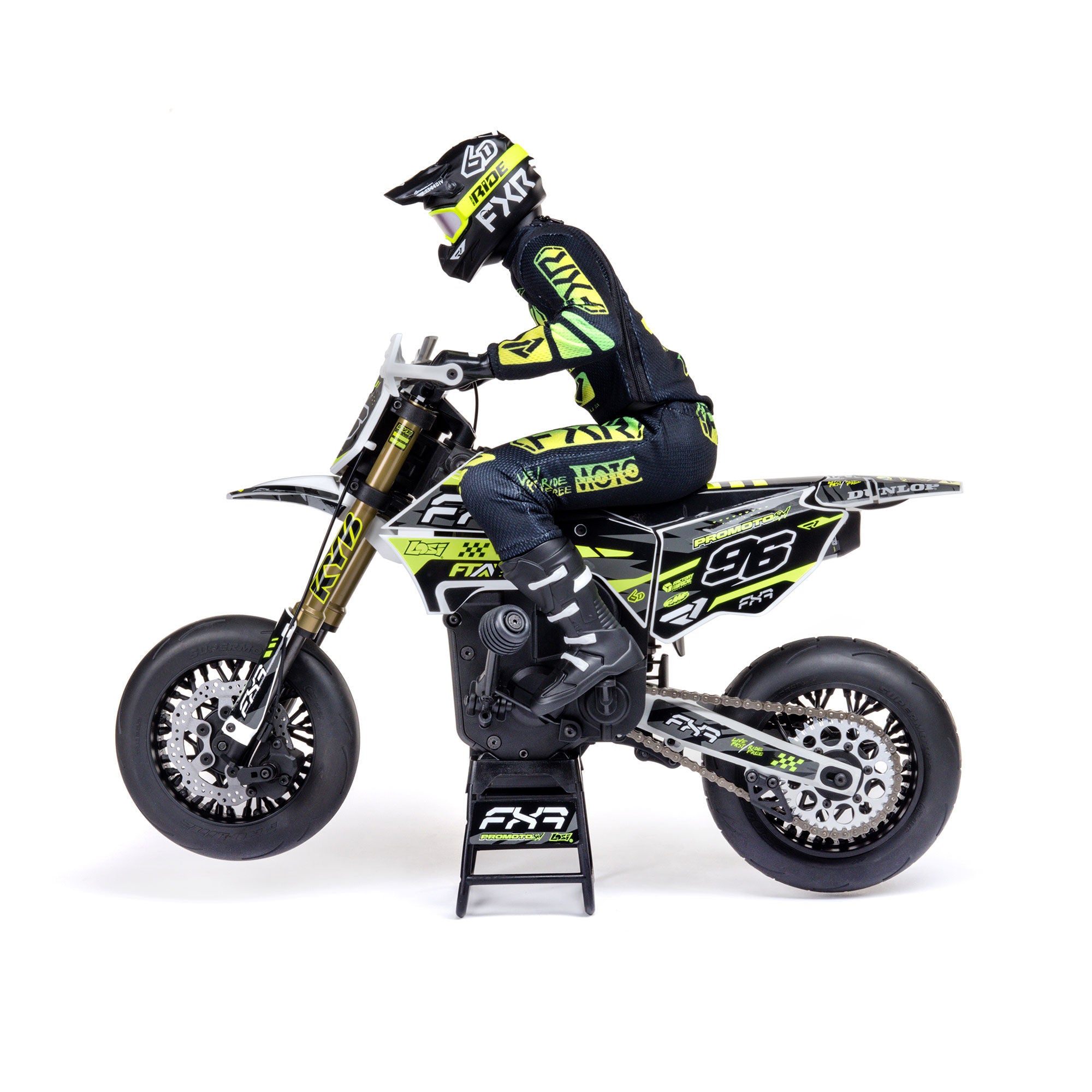 Losi Moto Promoto-SM FXR RTR 1/4 + Batterie et chargeur LOS-2310