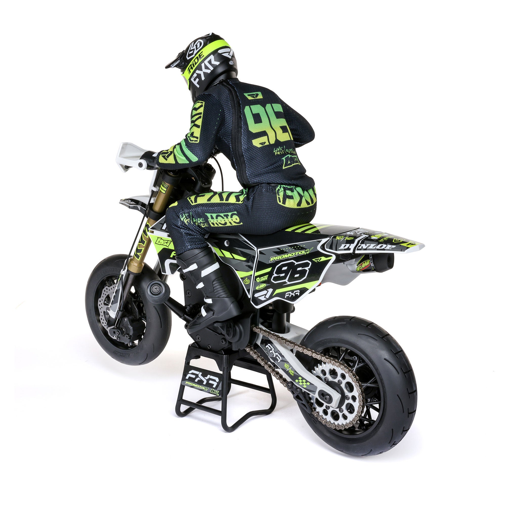 Losi Moto Promoto-SM FXR RTR 1/4 + Batterie et chargeur LOS-2310