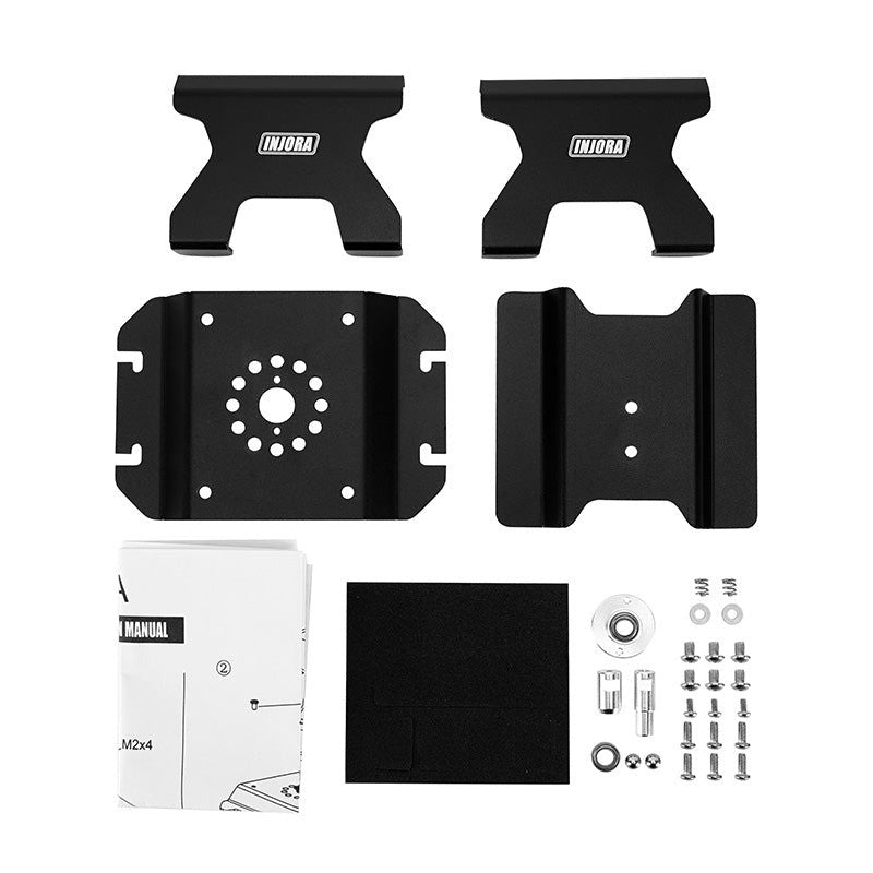 Support de voiture RC en aluminium INJORA pour voiture RC 1/24, 1/18 - TOOL-63