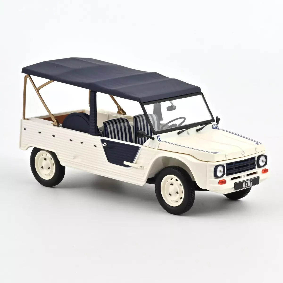 Voiture miniature collection 1/18 Citroën Méhari Azur 1983 Norev 181800