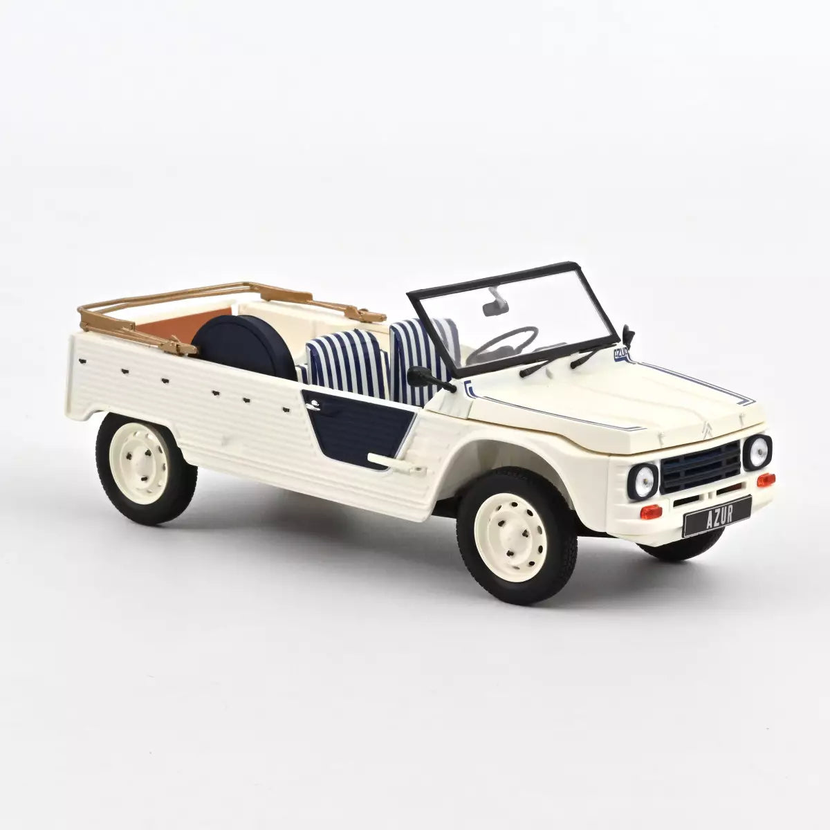Voiture miniature collection 1/18 Citroën Méhari Azur 1983 Norev 181800