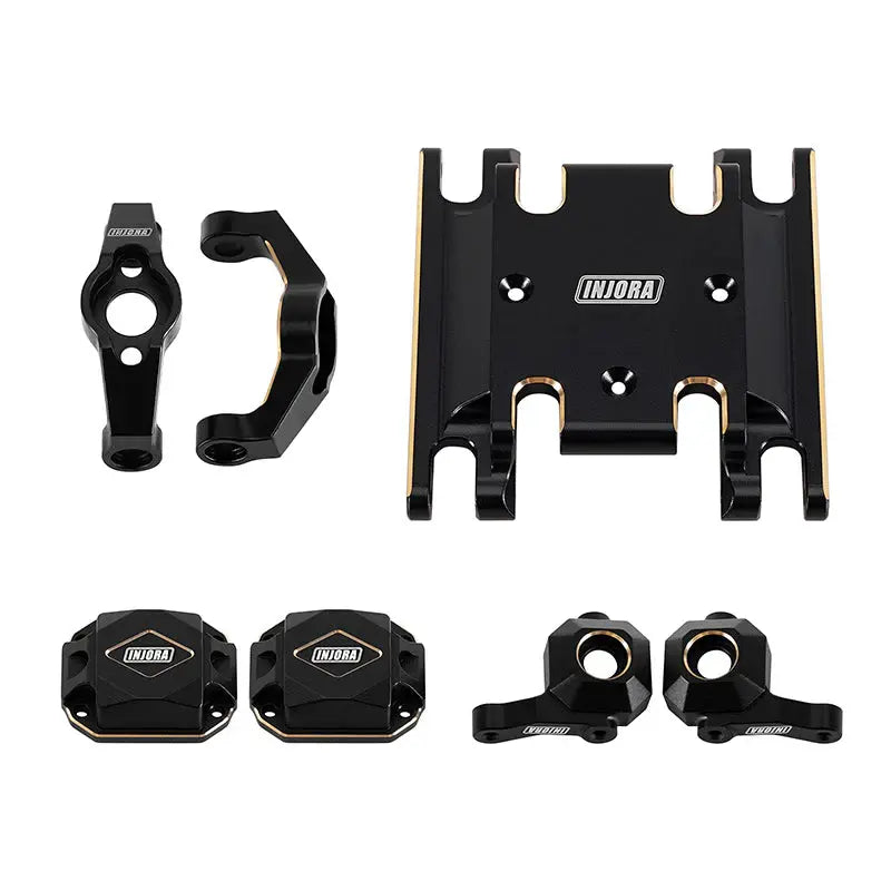 Pièces de mise à niveau INJORA en laiton noir pour HPI Venture18 1/18