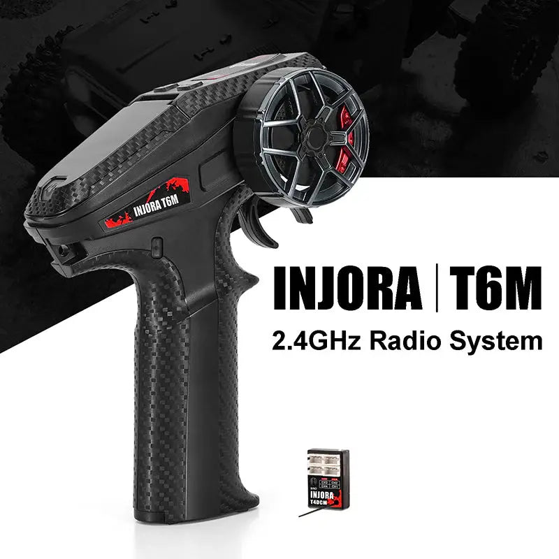Radio + récepteur micro Injora T4DCM pour SCX30 1/30