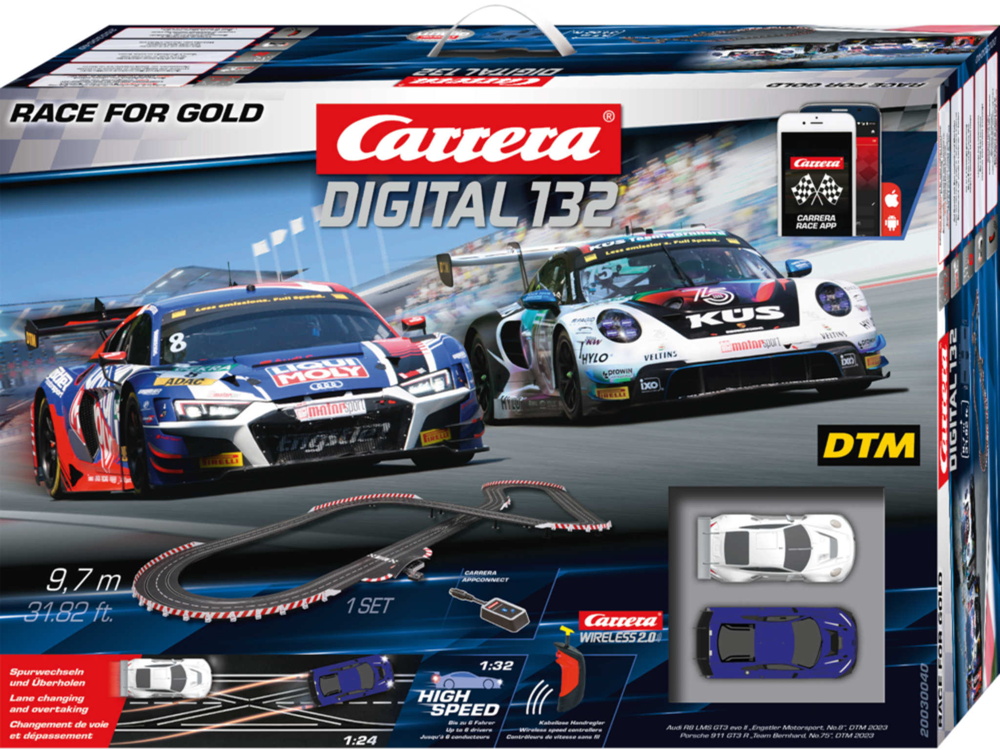 Circuit Carrera 1/32 Race for Gold 20030040