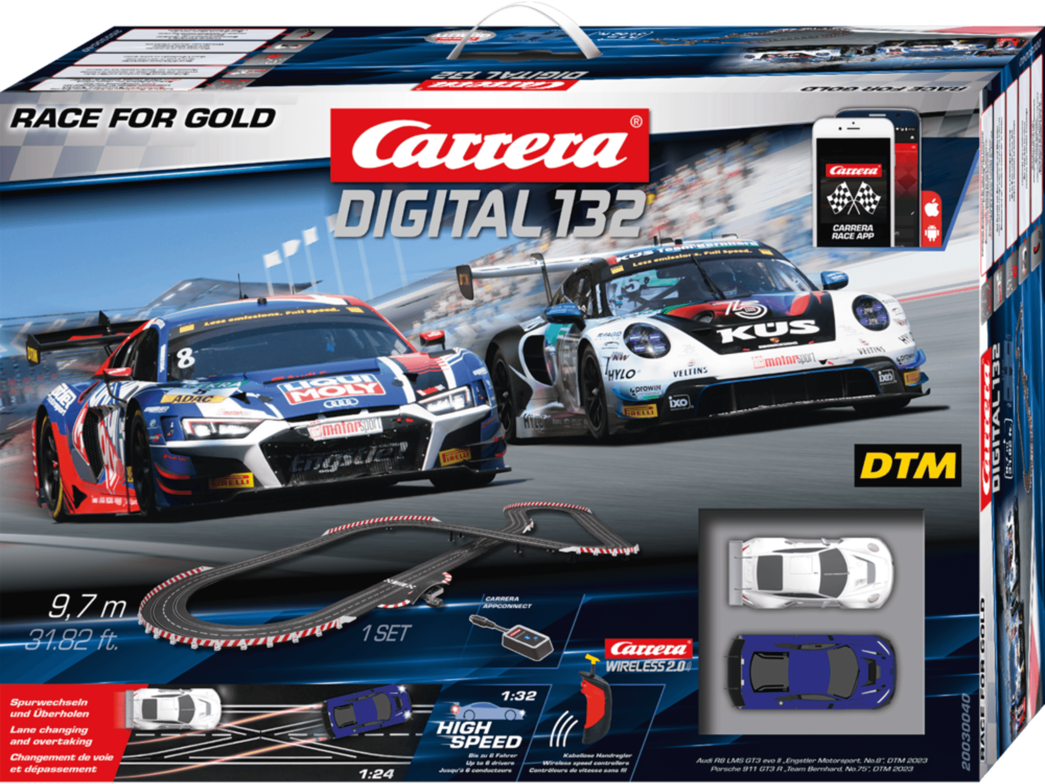Circuit Carrera 1/32 Race for Gold 20030040