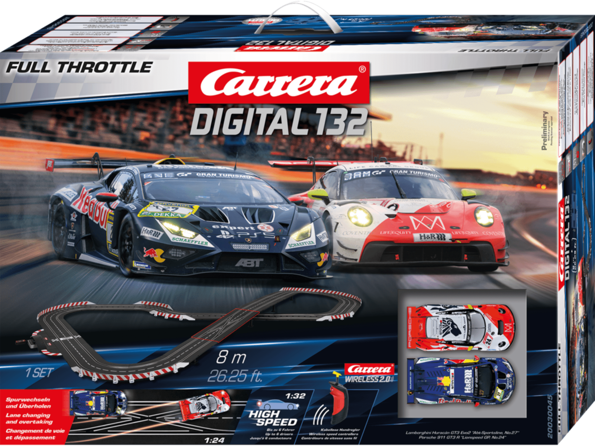 Circuit Carrera 1/32 Full Throttle 20030045