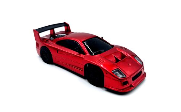 Pocket Racer F40 rouge avec télécommande 1/64 - PR-X2-rot
