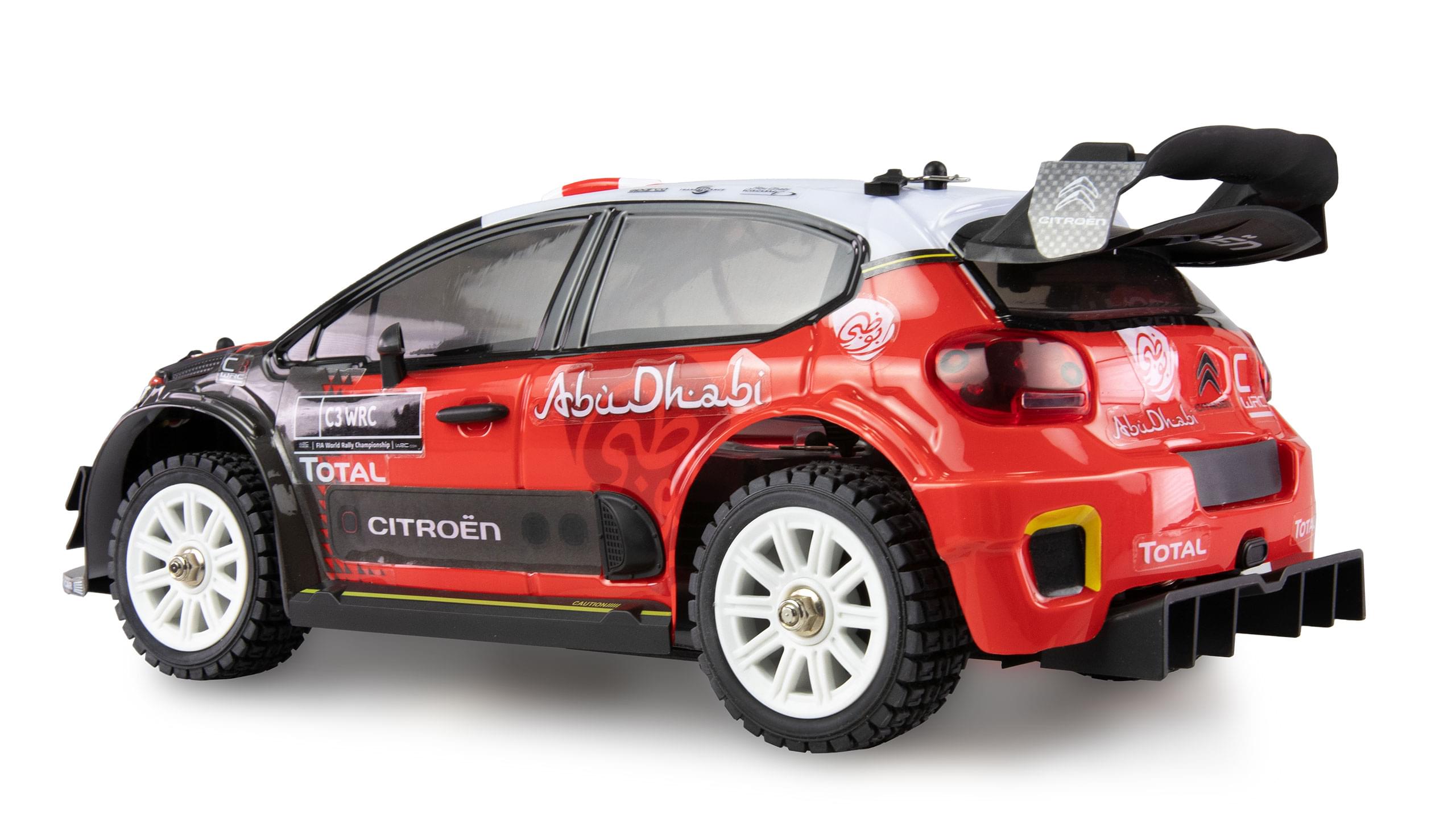Voiture de rallye Citroen C3 WRC 4WD RTR MJX Hyper GO 14303 1/14