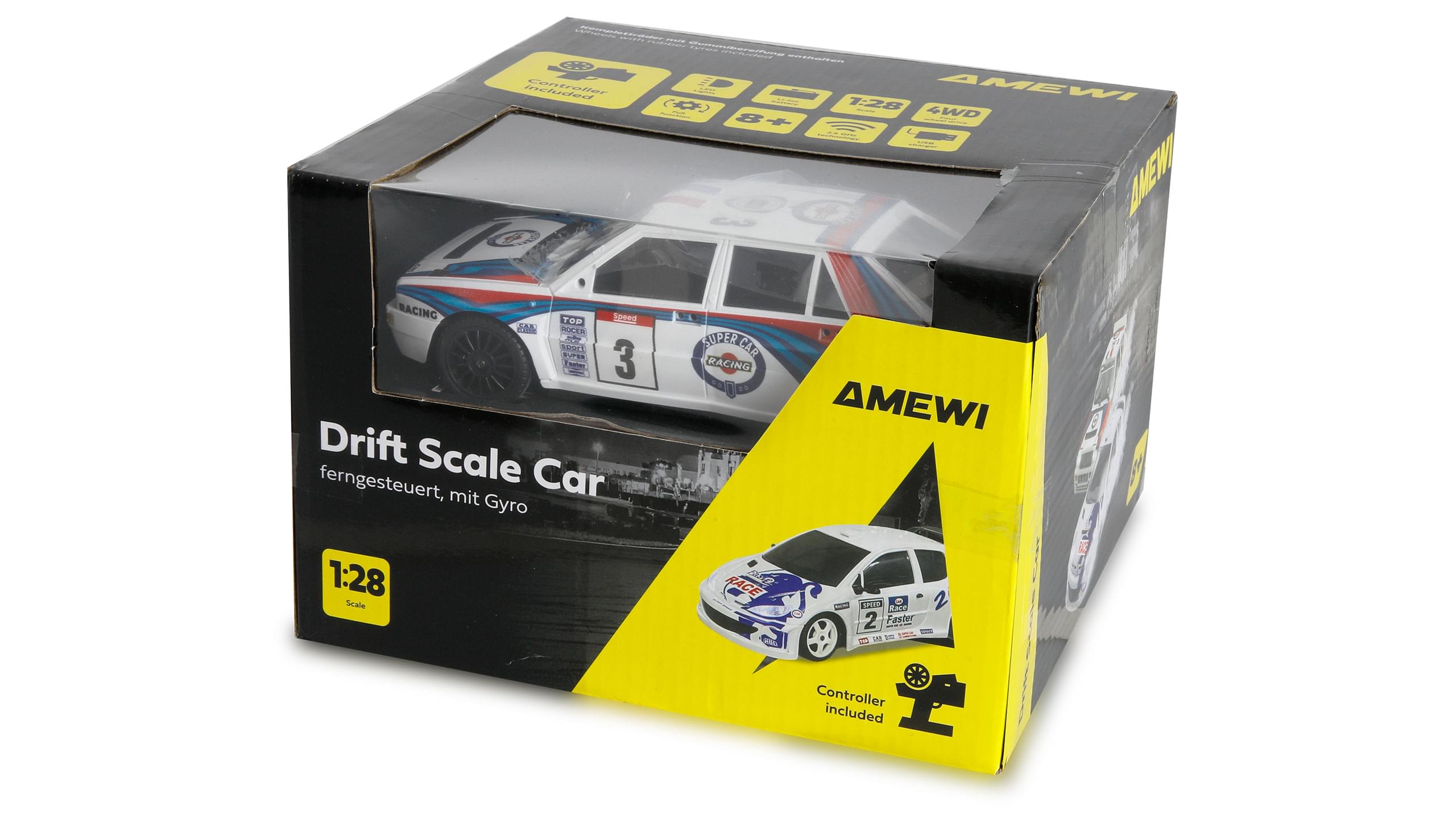 Voiture de drift 1/28 avec gyroscope 4x4 RTR 21140