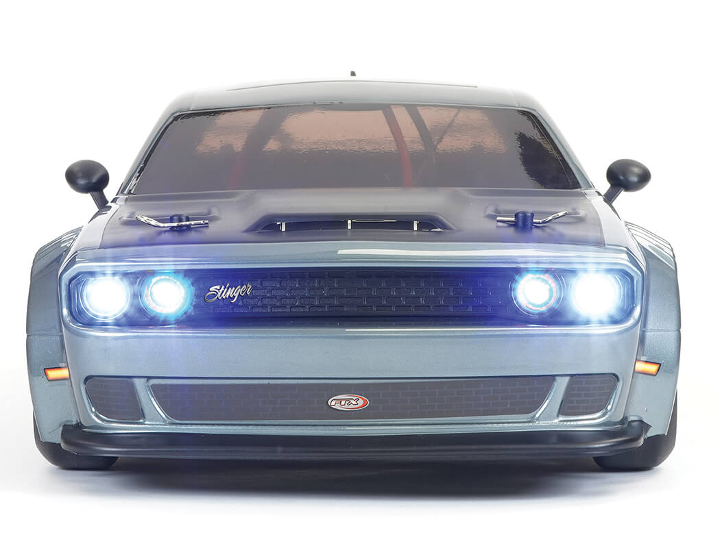 Voiture FTX Stinger brushless 1/10 Piste RTR gris 5492G