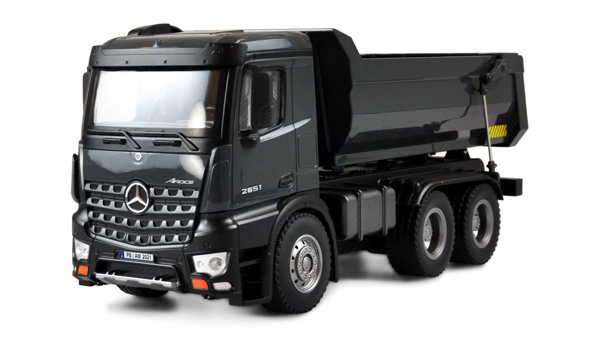 Camion Benne RC en Métal Mercedes LKW Kipper PRO V2 - Amewi 22504