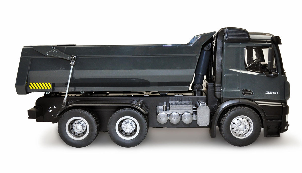 Camion Benne RC en Métal Mercedes LKW Kipper PRO V2 - Amewi 22504