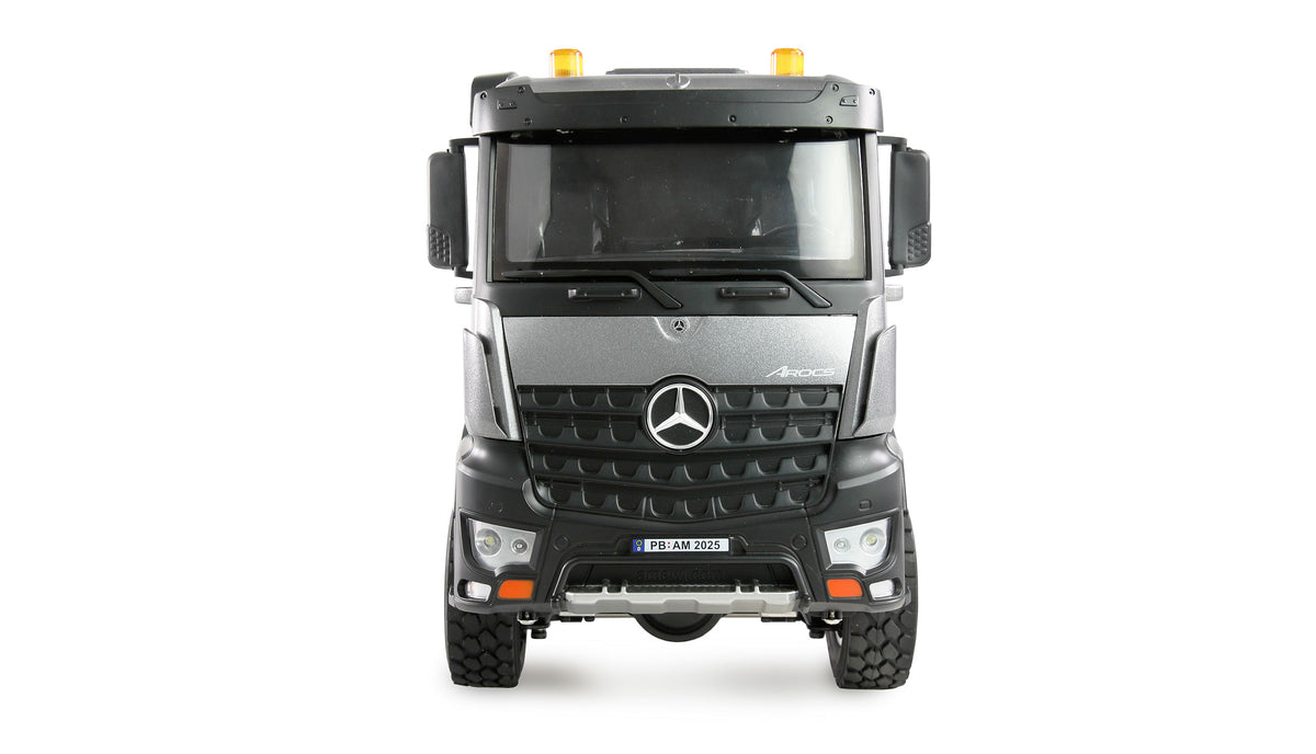 Camion RC Mercedes-Benz Arocs benne 6x6 RTR 1/14 gris 22685 - Breizh Modélisme.