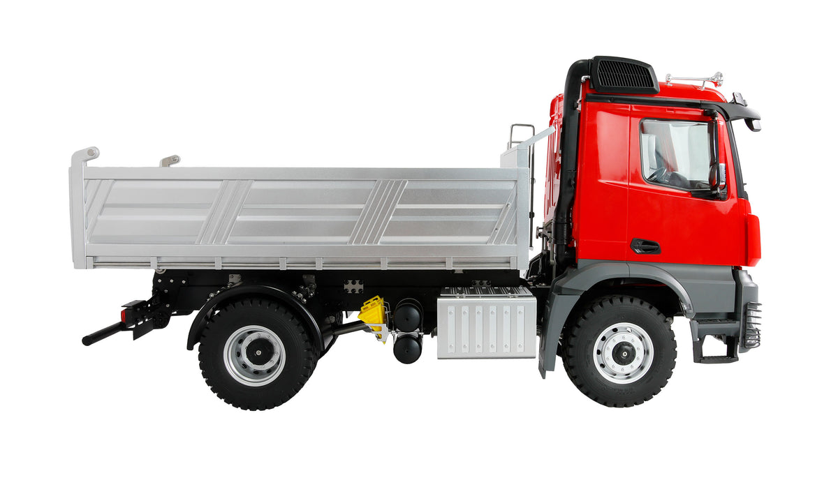 Camion à benne en métal 4x4 RTR rouge 1/14 Amewi 22691