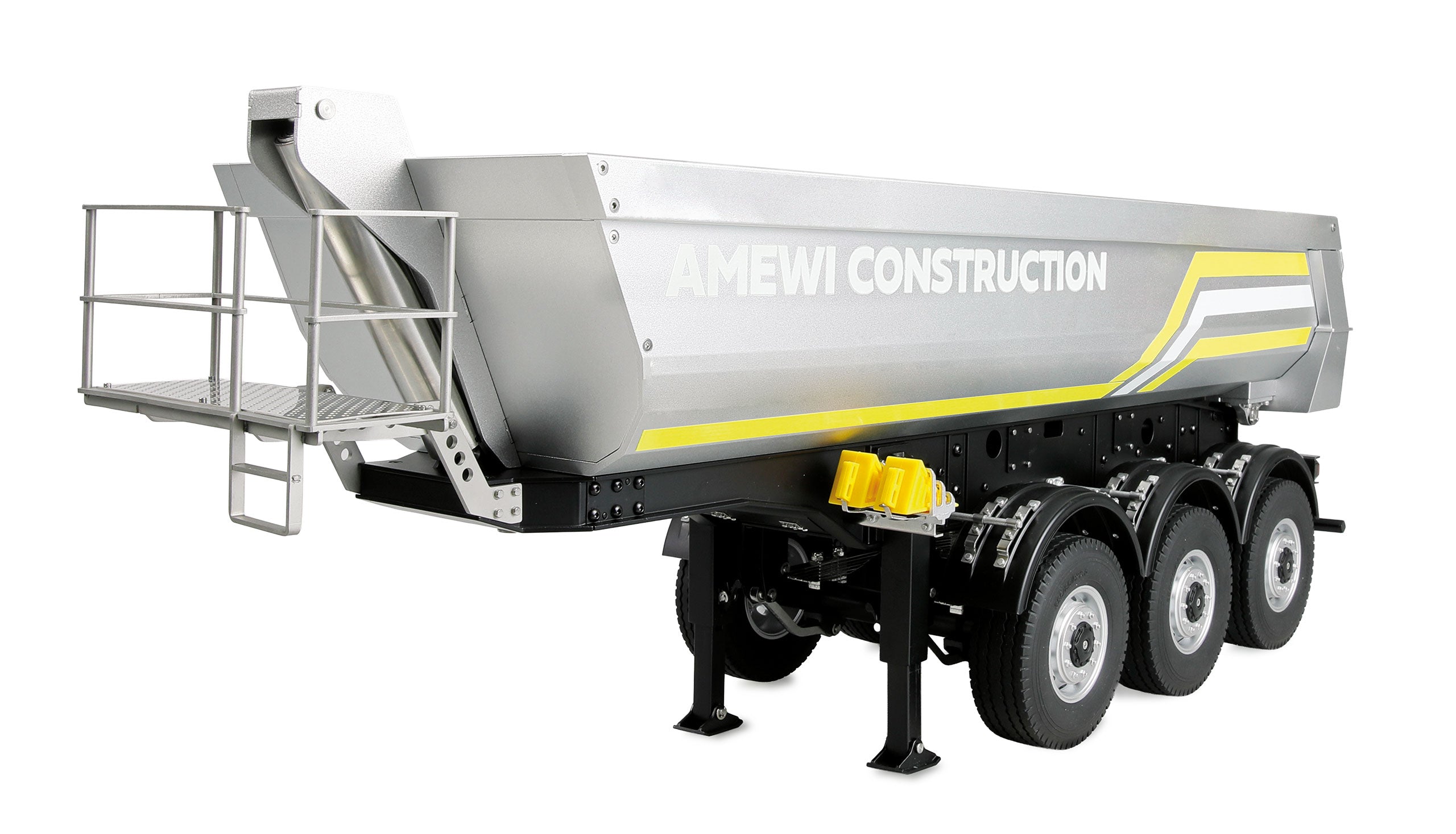 Remorque pour camion 1/14 Huina Scania Kabolite K770S métal gris (Amewi)