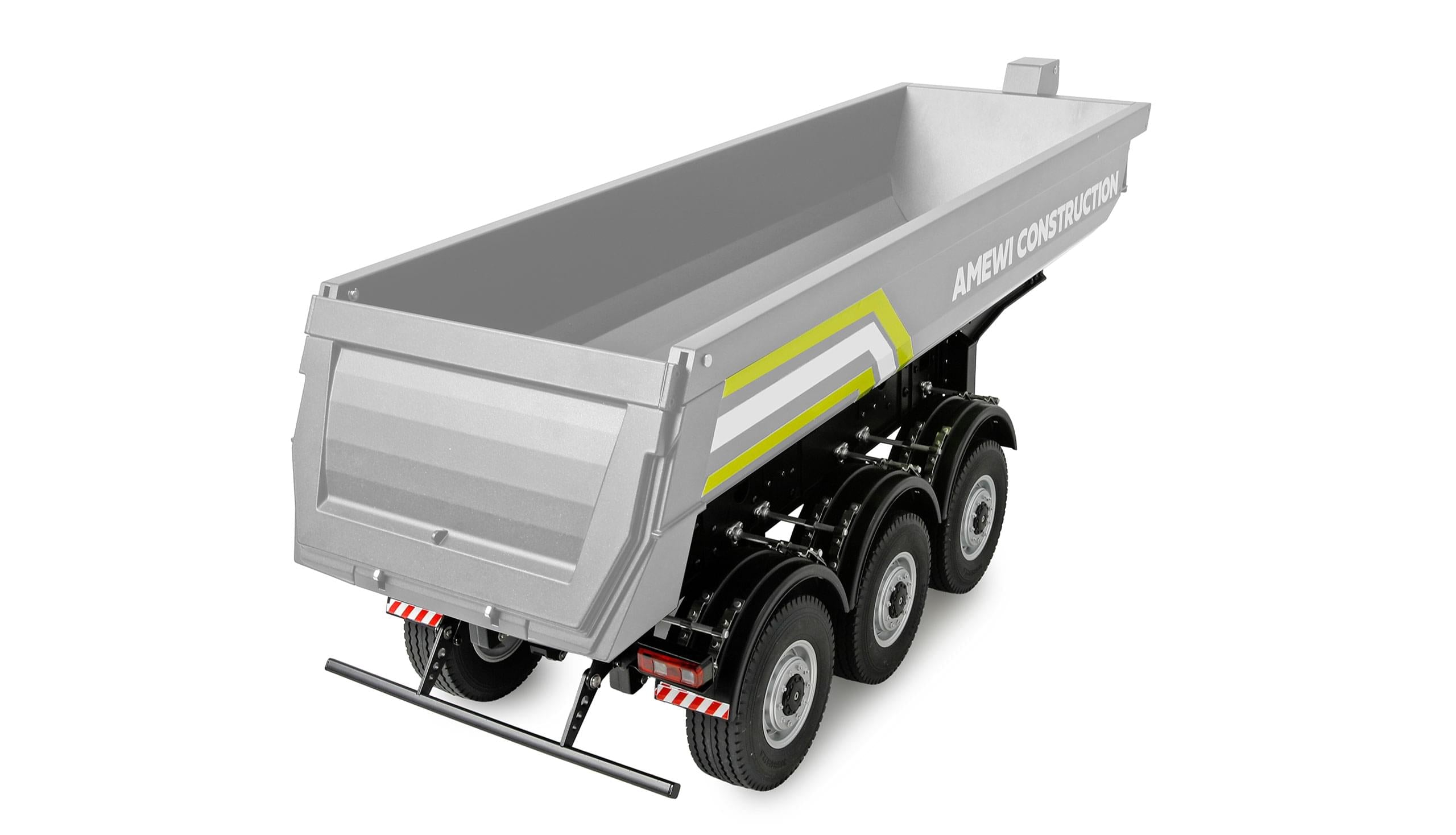 Remorque pour camion 1/14 Huina Scania Kabolite K770S métal gris (Amewi)