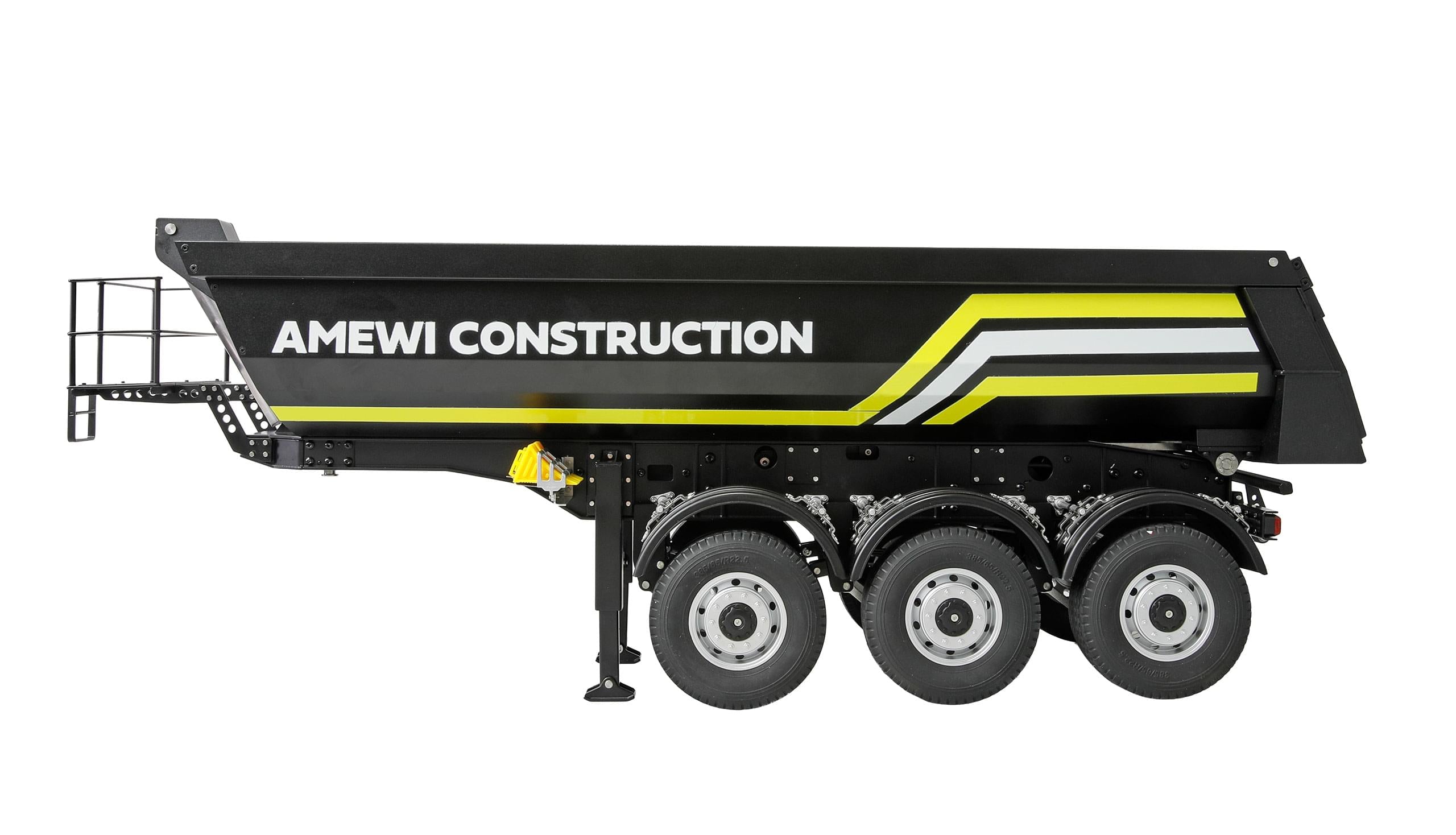 Remorque pour camion 1/14 Huina Scania Kabolite K770S métal noir (Amewi)