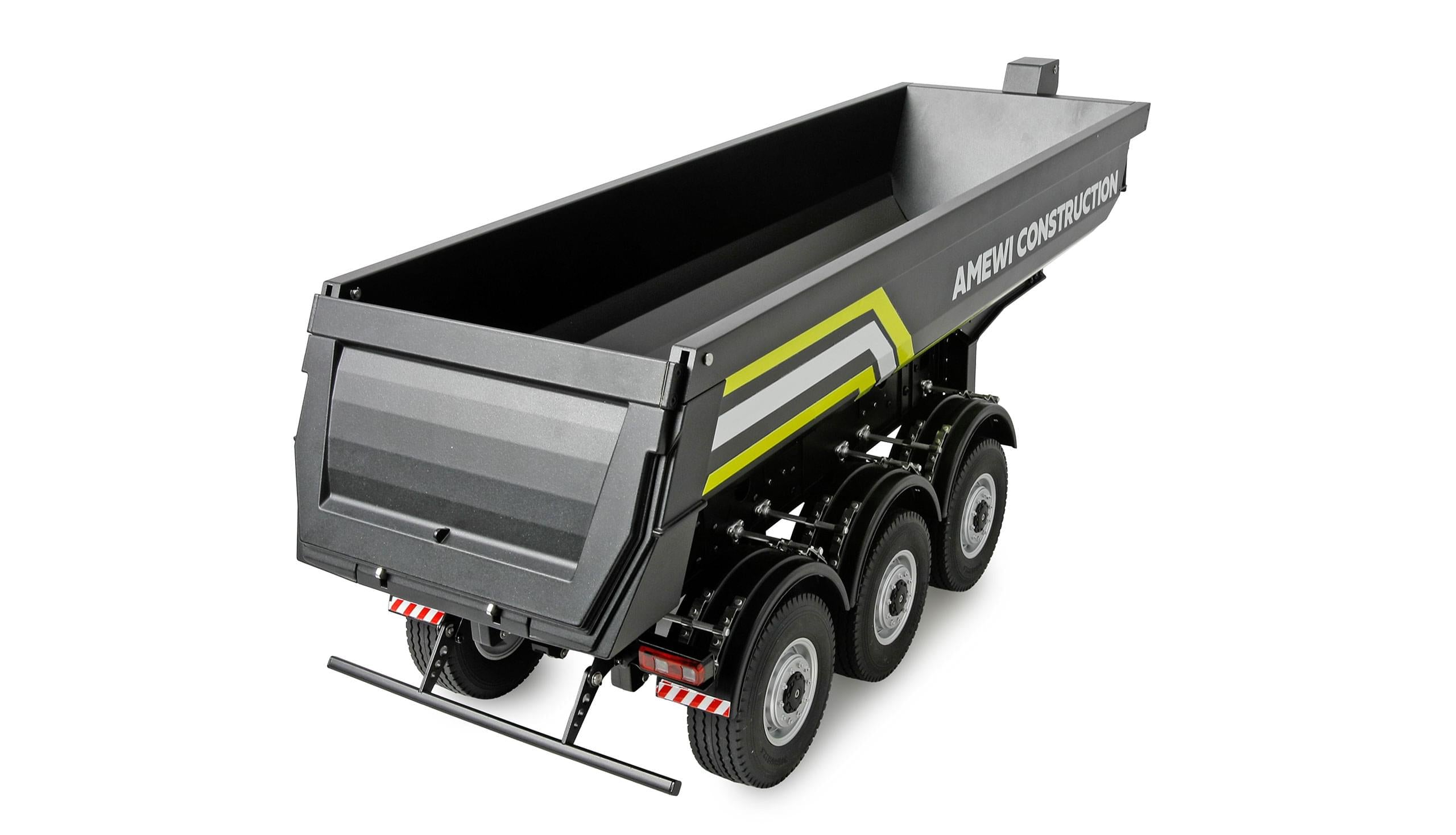 Remorque pour camion 1/14 Huina Scania Kabolite K770S métal noir (Amewi)
