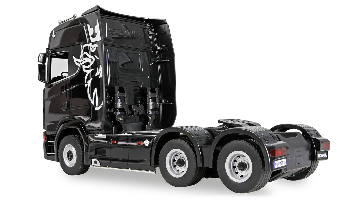 Camion RC Scania 770S 1/18 6x4 noir RTR