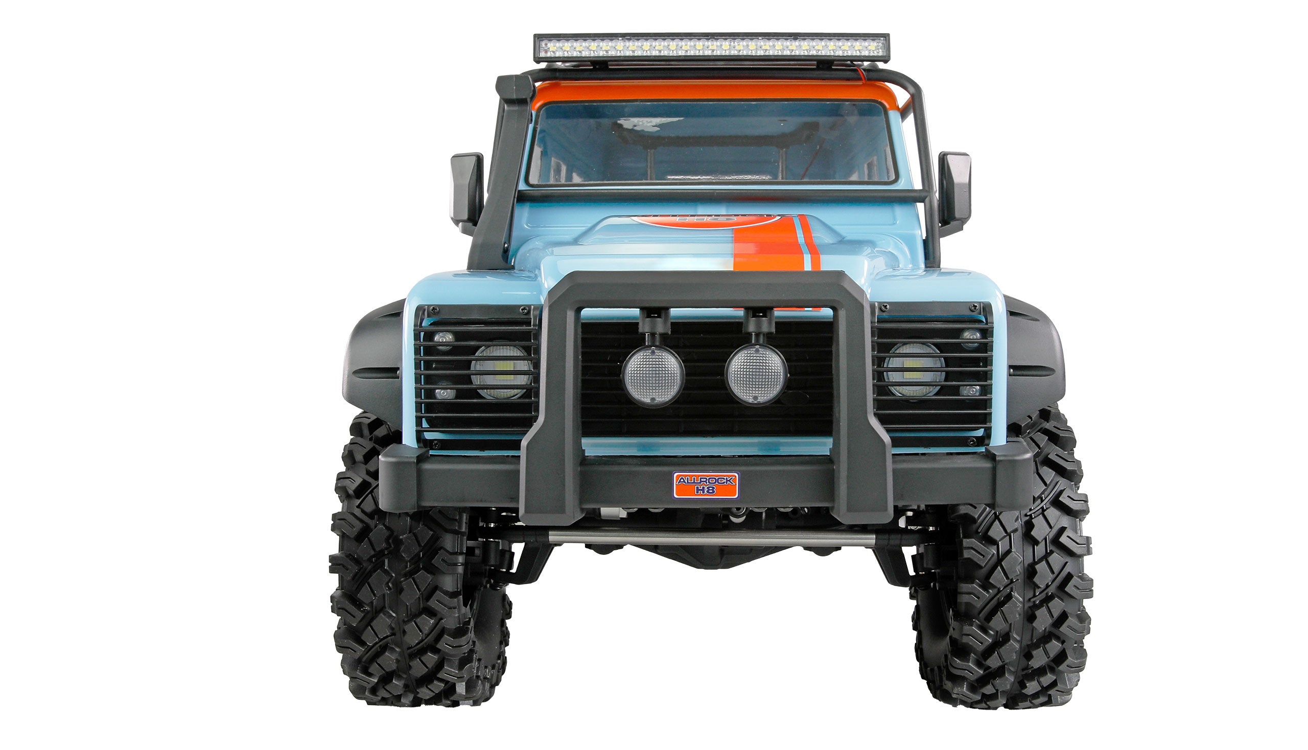 Crawler 1/8 brushless ALLRock H8 V2 RTR bleu/orange - 22766 - Breizh Modélisme.