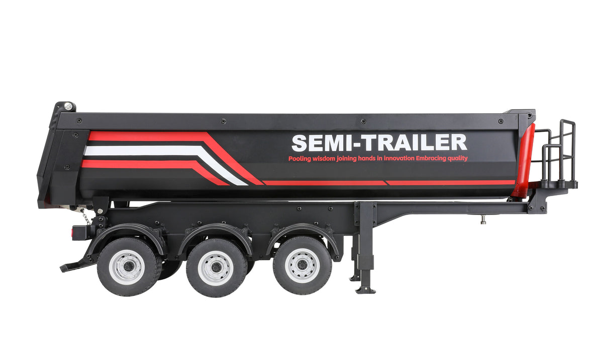 Amewi 22778 – Semi-remorque benne RC 1/18 grise pour Scania 770S - Breizh Modélisme.