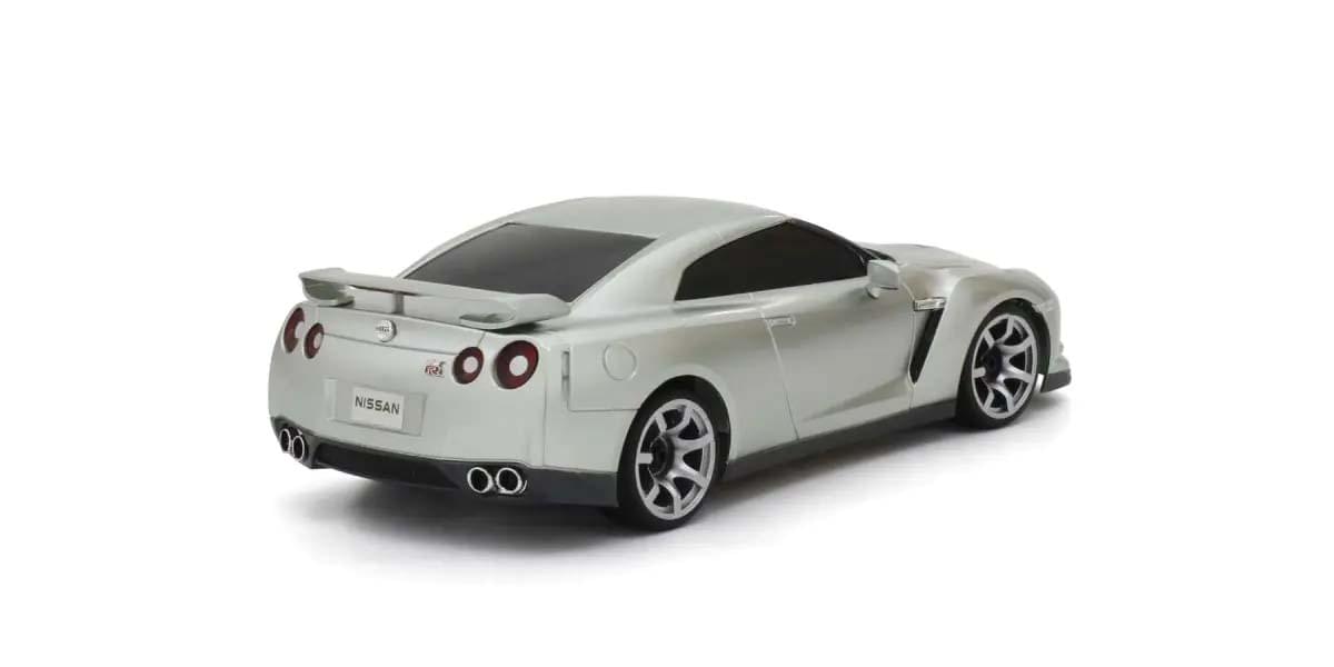 Kyosho First Mini-Z 1:28 Nissan GT-R R35 Silver - K.66608A - Breizh Modélisme.
