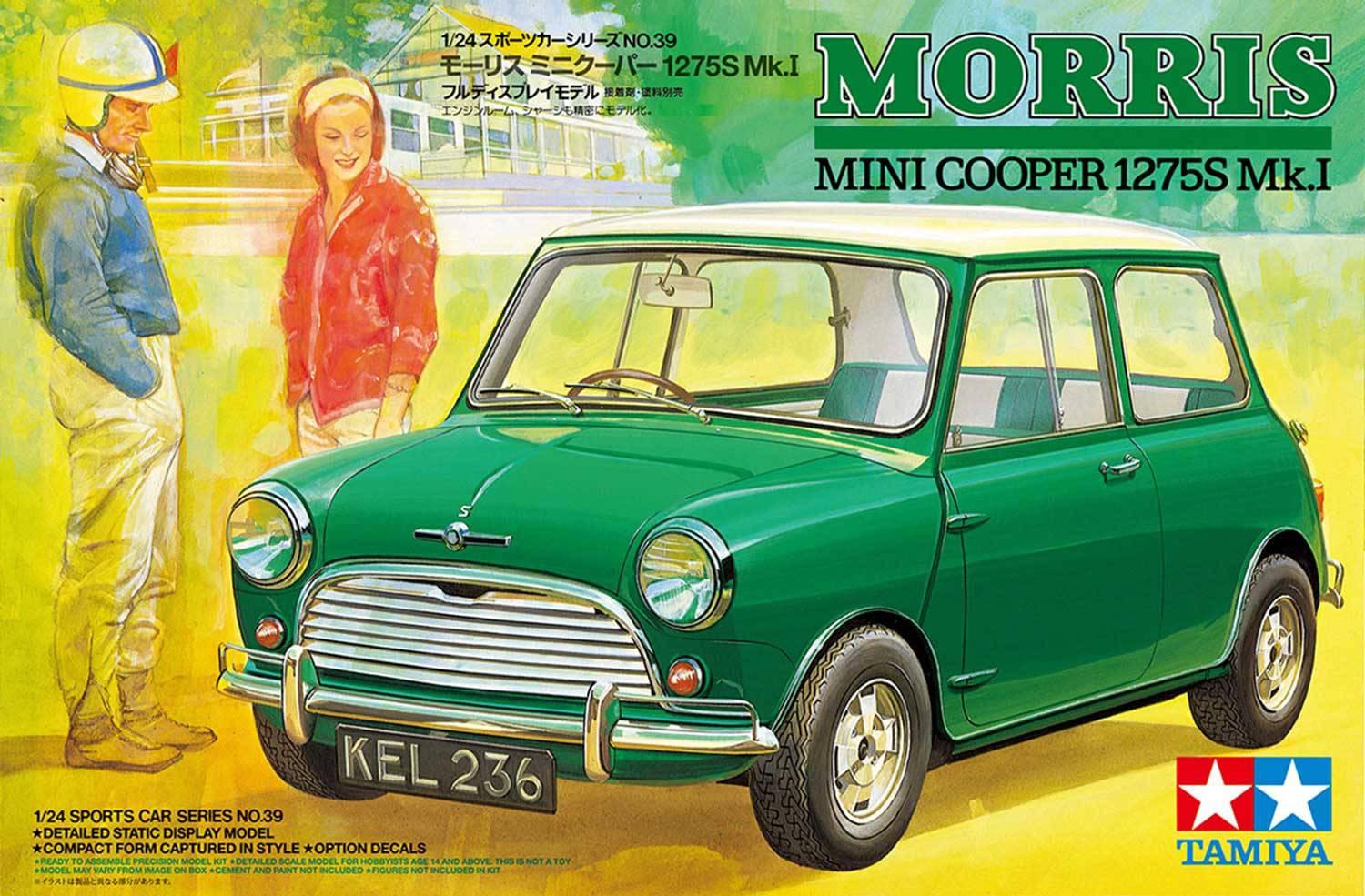 Maquette voiture Mini Cooper 1275S Mk.I 1/24 - 24039