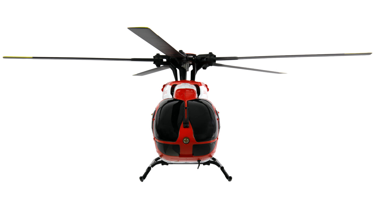 Hélicoptère RC Brushless Johanniter H145 Amewi – 6 Canaux 6G RTF, Rotor 5 Pales
