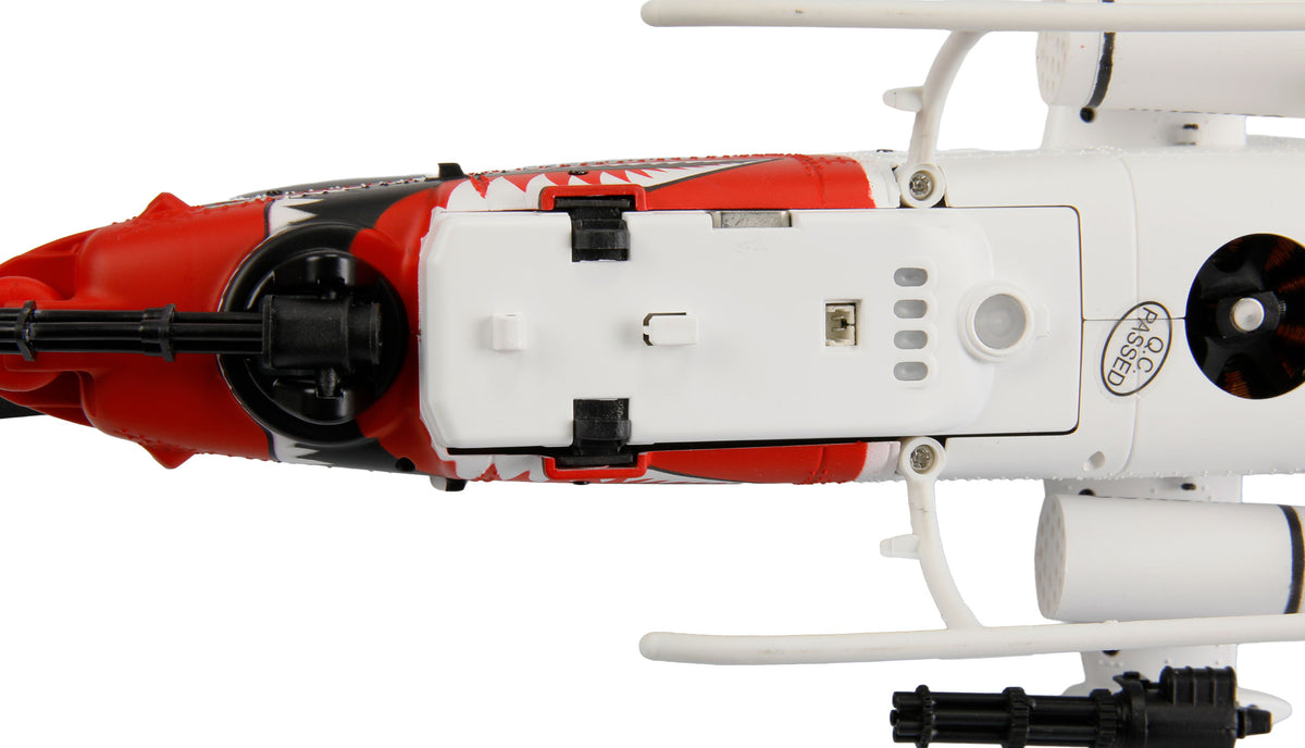 Hélicoptère Bell AH-1 Arctic Cobra 6 canaux 3D/6G RTF - Breizh Modélisme.