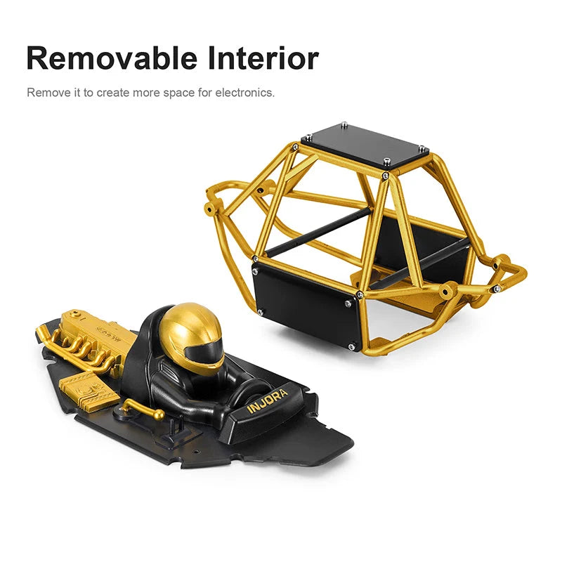 Kit de carrosserie de buggy INJORA Moonbit pour TRX4M 1/18
